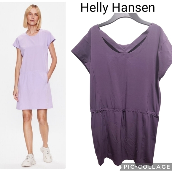 Helly Hansen Dresses & Skirts - Helly Hansen purple lightweight mini dress size Medium